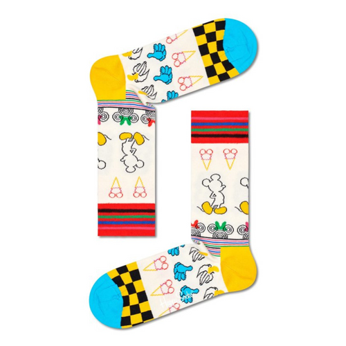 Skarpetki wysokie 4-pack zestaw świąteczny Happy Socks x Disney - XDNY09-0200