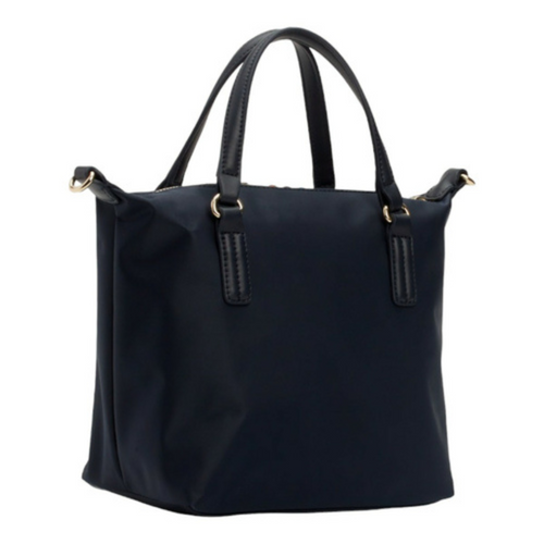 Torebka miejska damska  granatowa Tommy Hilfiger Poppy Small Tote Corp - AW0AW15986