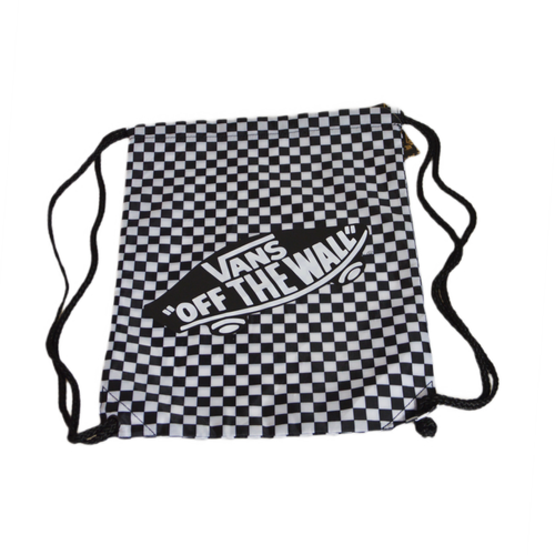 Worek plecak szkolny VANS Benched Bag Kratka Black/White - VN000HECY281