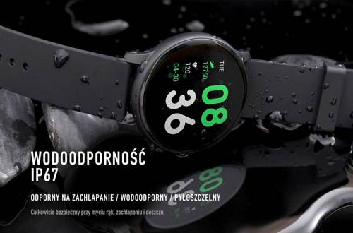 Zegarek uniwersalny Smartwatch G. Rossi opaska SMS Kroki Puls