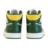 Buty Air Jordan 1 Mid Sonics White/Green/Yellow - 554724-371