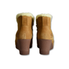 Buty damskie zimowe ze skóry nubukowej UGG W Jeovana - 1017421-CHE