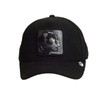 Czapka z daszkiem Goorin Bros. The Suede Panther Black Trucker - 101-1813-BLK