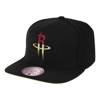 Czapka z daszkiem Mitchell & Ness NBA Houston Rockets Snapback - 6HSSMM19489-HROBLCK