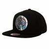 Czapka z daszkiem Mitchell & Ness NBA Iridescent Xl Logo HWC Boston Celtics - HHSS3185-BCEYYPPPBLCK