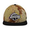 Czapka z daszkiem Mitchell & Ness NBA Los Angeles Lakers Choco Camo - HHSS11001-LALYYPPPCAMO