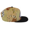 Czapka z daszkiem Mitchell & Ness NBA Los Angeles Lakers Choco Camo - HHSS11001-LALYYPPPCAMO