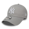 Czapka z daszkiem New Era 9FORTY MLB New York Yankees szara - 10531940