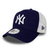 Czapka z daszkiem New Era MLB New York Yankees Clean A Frame Trucker Granatowa - 11588489