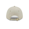 Czapka z daszkiem damska New Era 9FORTY MLB NY New York Yankees Metallic Logo Cream - 60222491