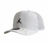 Czapka z daszkiem dziecięca Air Jordan Jam Metal Jumpman Trucker White Cap - 9A0928-001