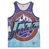 Koszulka Sportowa Męska bez rękawów Mitchell & Ness NBA Utah Jazz Tank Top