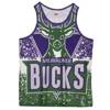 Koszulka męska bez rękawów Mitchell & Ness NBA Milwaukee Bucks Tank Top