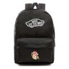 Plecak VANS Realm Backpack szkolny Custom Flowers - VN0A3UI6BLK 