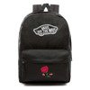 Plecak VANS Realm Backpack szkolny Custom Flowers - VN0A3UI6BLK 