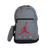 Plecak szkolny Air Jordan School Backpack Grey + Piórnik - 9B0503-GEH