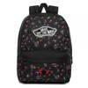 Plecak szkolny Vans Realm Beauty Floral Black Custom Heart Love - VN0A3UI6ZX3