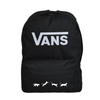 Plecak szkolny miejski Vans Old Skool Print Backpack Black VN000H50BLK1 + Custom Cats Koty