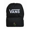 Plecak szkolny miejski Vans Old Skool Print Backpack Black VN000H50BLK1 + Custom Pudrowa Róża