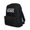 Plecak szkolny miejski Vans Old Skool Print Backpack Black VN000H50BLK1 + Custom Różowa Muffinka